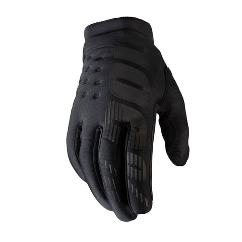 100% Brisker Cold Weather Glove Black