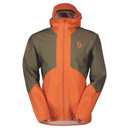 Scott Explorair Light Dryo 2.5 Layer Mens Jacket braze orange/shadow brown