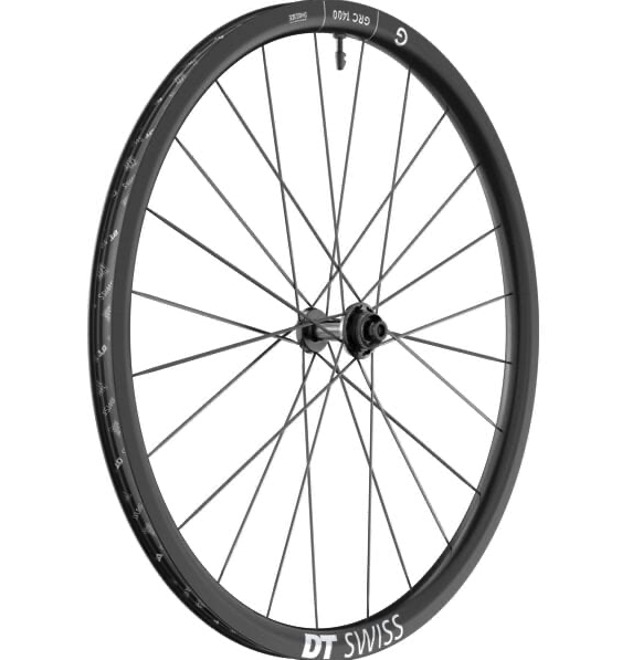 GRC 1400 DICUT disc brake wheel, carbon clincher 30 x 24 mm, 650B front