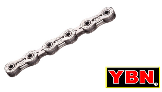 YBN SLA110 NP 11 Speed Chain in Silver (Boxed)