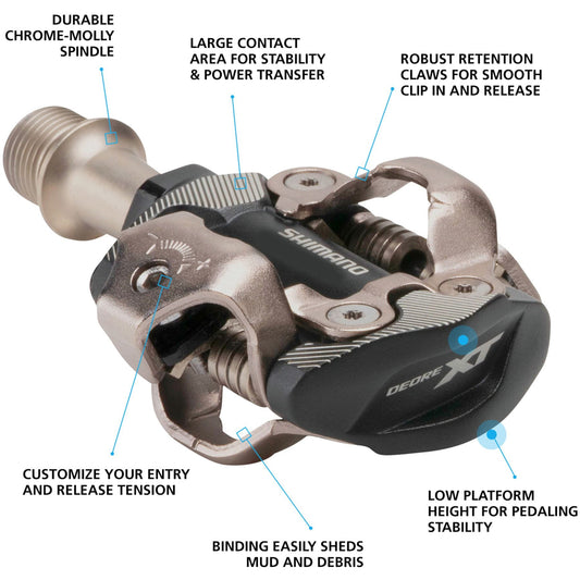 PD-M8100 Deore XT XC race SPD pedal